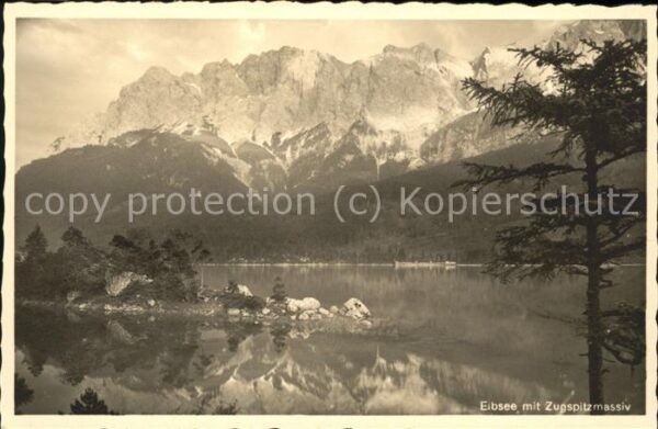 Zugspitze Eibsee