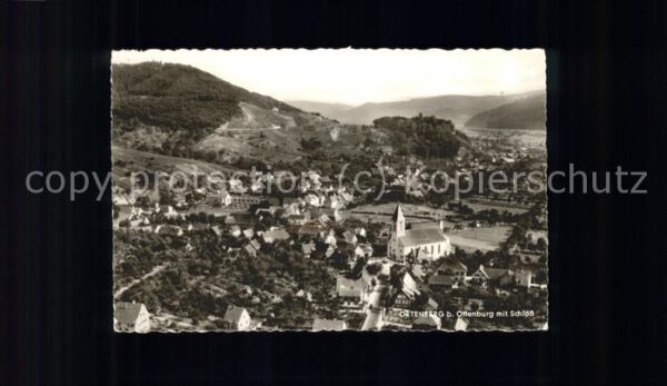 Offenburg Panorama mit Kirche