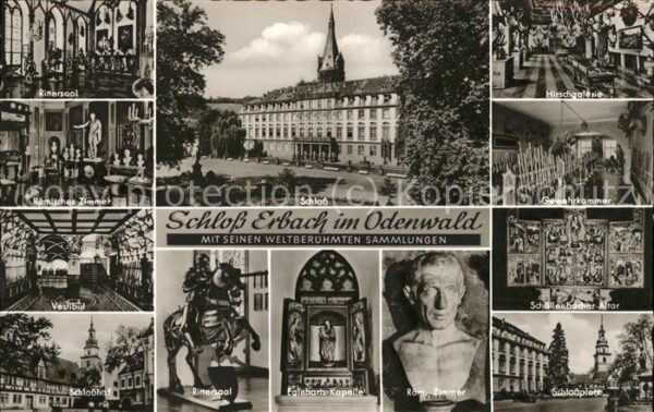 Erbach Odenwald Schloss Erbach Sammlungen