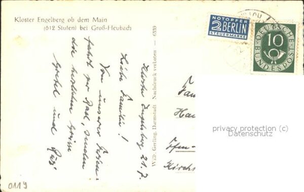 Grossheubach Kloster Engelberg – Bild 2