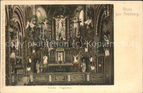Arenberg Koblenz Kirche Hochaltar
