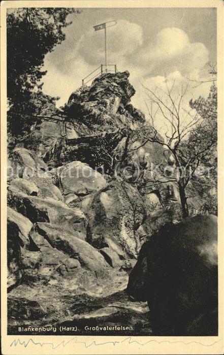 Blankenburg Harz Grossvaterfelsen