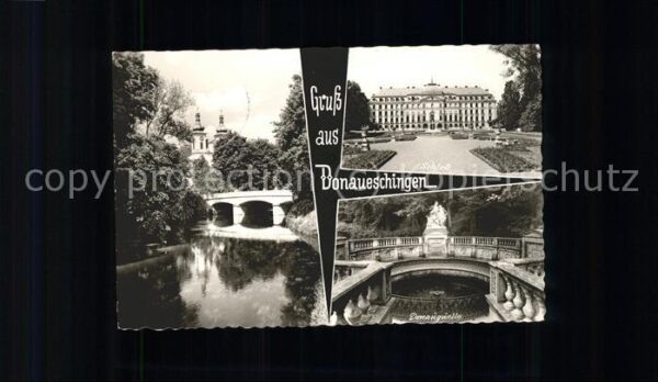 Donaueschingen Schloss Donauquelle