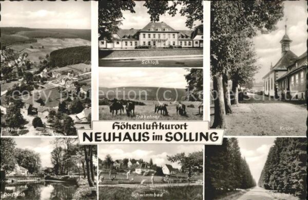 Neuhaus Solling Schloss Schwimmbad Kirche