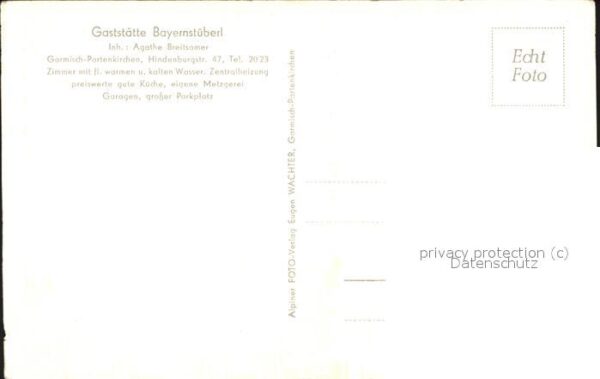 Garmisch-Partenkirchen Gasthaus Bayernstüberl – Bild 2