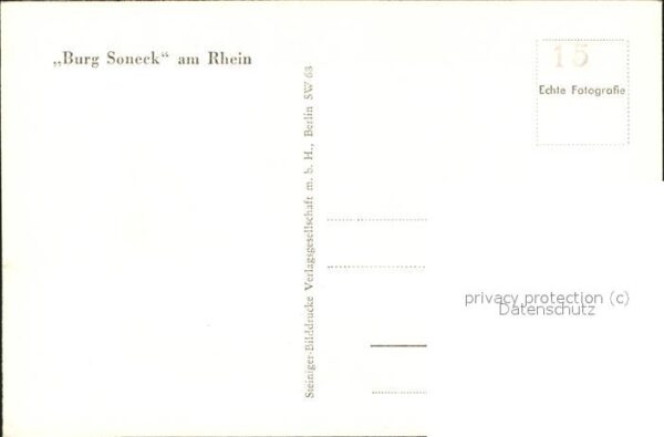 Niederheimbach Bingen Burg Soneck – Bild 2