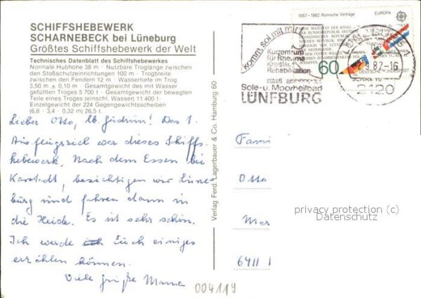 Lueneburg Schiffshebewerk Scharnebeck – Bild 2
