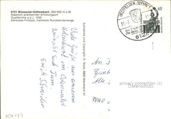 Guettersbach Mossautal Quellkiche – Bild 2