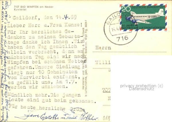 Bad Wimpfen Fliegeraufnahme Kurviertel – Bild 2