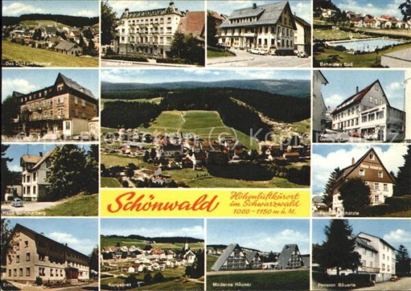 Schoenwald Schwarzwald Ansichten