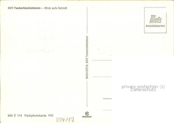 Tauberbischofsheim Schloss – Bild 2