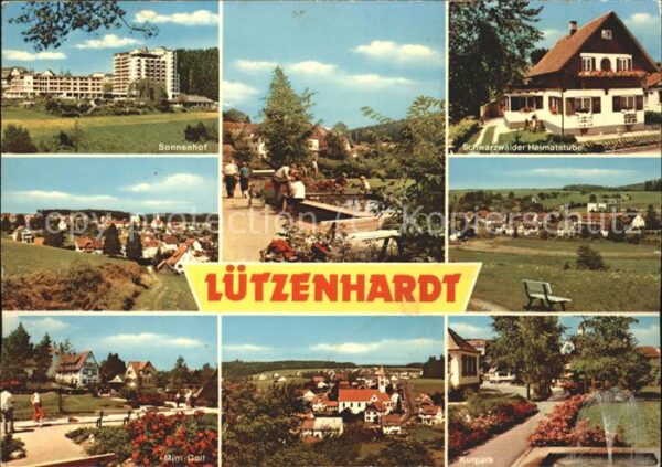 Luetzenhardt Sonnenhof Minigolf Kurpark Heimatstube