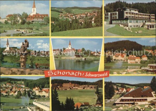 Schonach Schwarzwald Ansichten