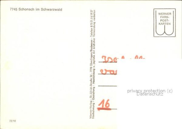 Schonach Schwarzwald Ansichten – Bild 2