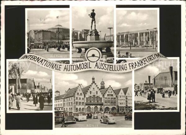 Frankfurt Main Internationale Automobilaussstellung Rö