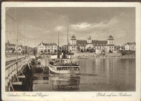 Binz Ruegen Kurhaus Seebrücke