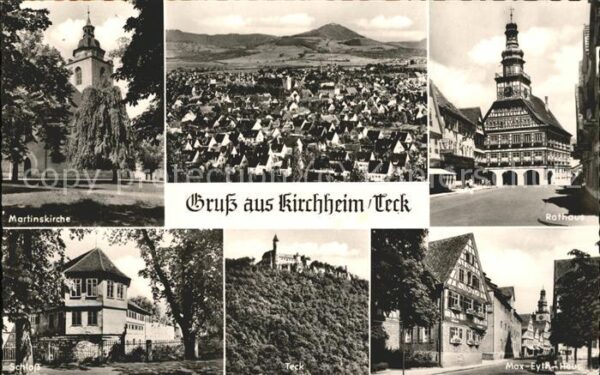 Kirchheim Teck Maritnskirche Teck Rathaus