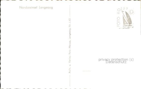 Langeoog Nordseebad Landkarte Ansichten – Bild 2