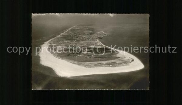 Hoernum Sylt Fliegeraufnahme Insel