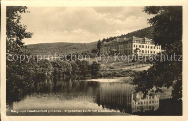 Ilmenau Ritzebühler Teich Goetheschule