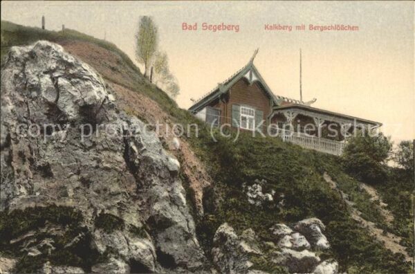 Bad Segeberg Kalkberg mit Bergschlösschen