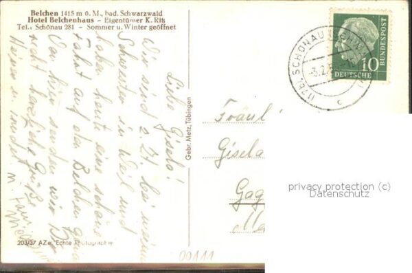 Schoenau Schwarzwald --- – Bild 2