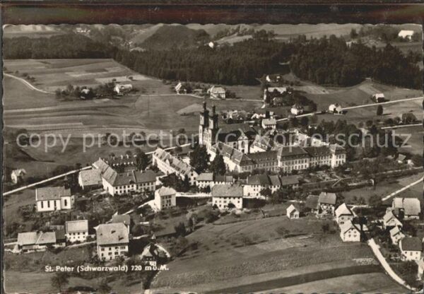 St Peter Schwarzwald Fliegeraufnahme