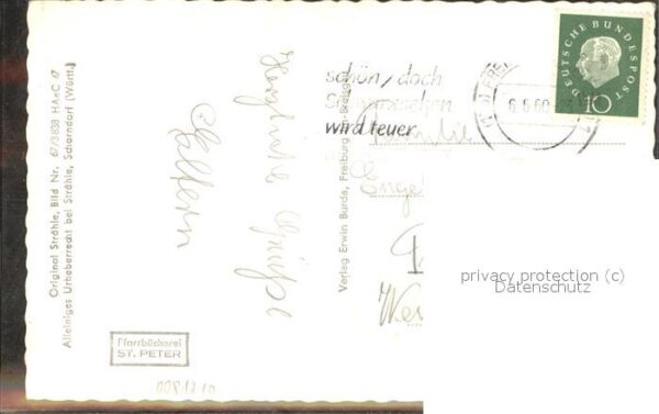St Peter Schwarzwald Fliegeraufnahme – Bild 2