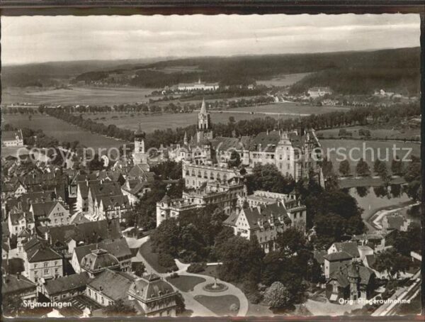 Sigmaringen Fliegeraufnahme