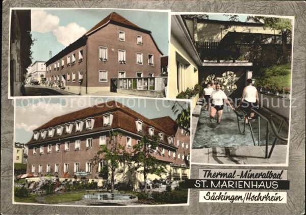 Bad Saeckingen Thermalbad St.Marienhaus Wassertreten