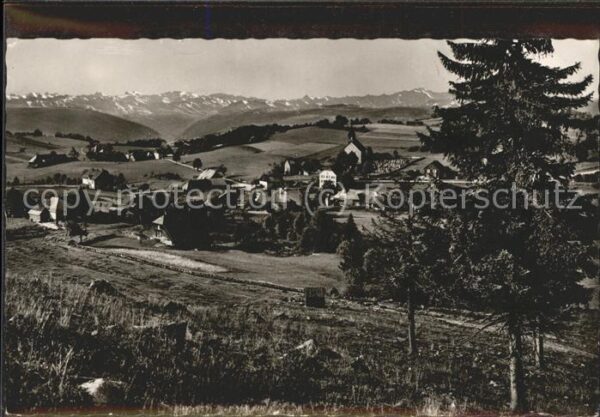 Urberg Panorama mit Alpenkette