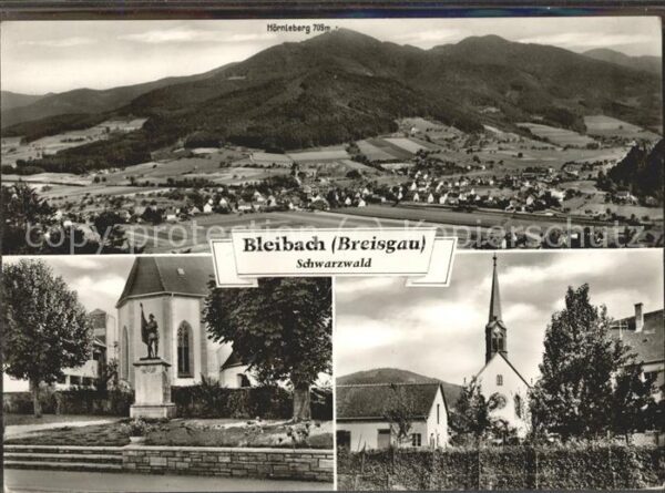 Bleibach Kirche Panorama Hörnleberg