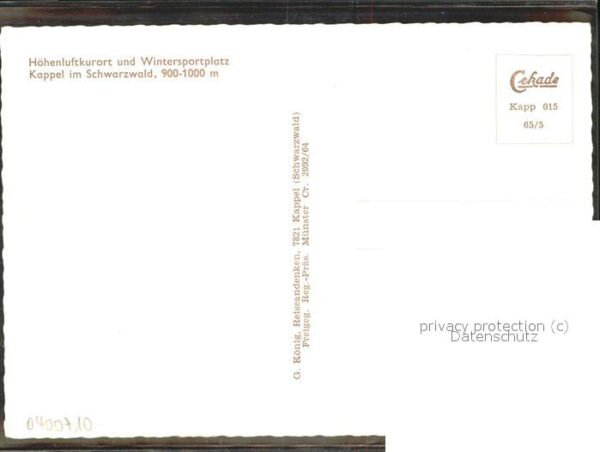 Kappel Lenzkirch Fliegeraufnahme – Bild 2