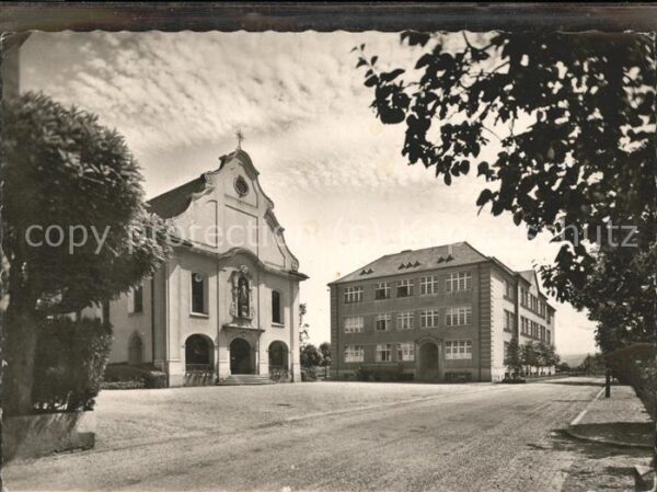 Herten Rheinfelden St. Josefshaus Kirche Schulhaus