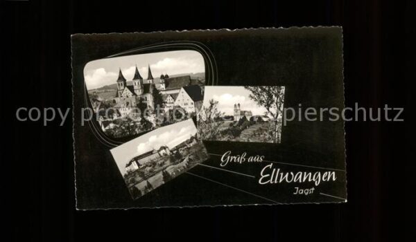 Ellwangen Jagst Teilansichten