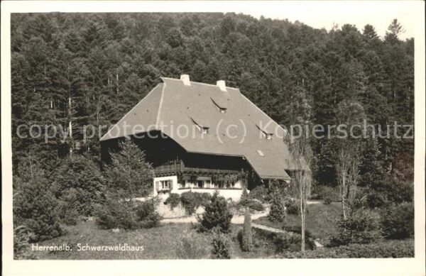 Herrenalb Bad Herrenalb Schwarzwaldhaus