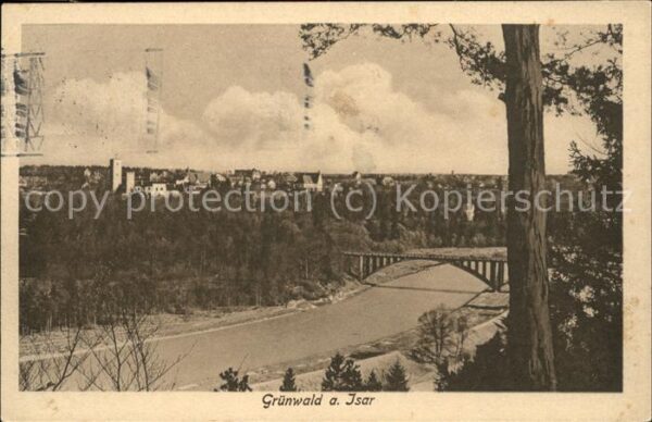 Gruenwald Muenchen Panorama Brücke