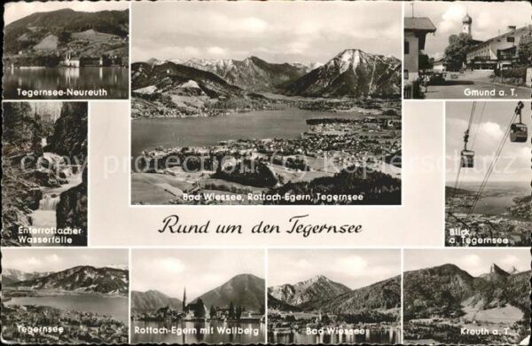 Tegernsee Neureuth Wasserfälle Rottach Egern Gmun