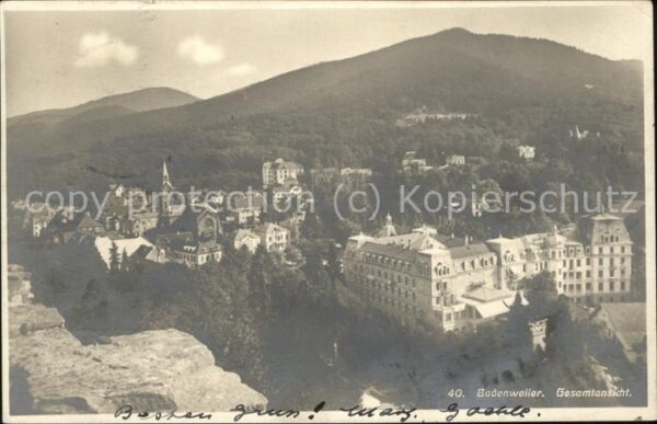 Badenweiler Gesamtansicht