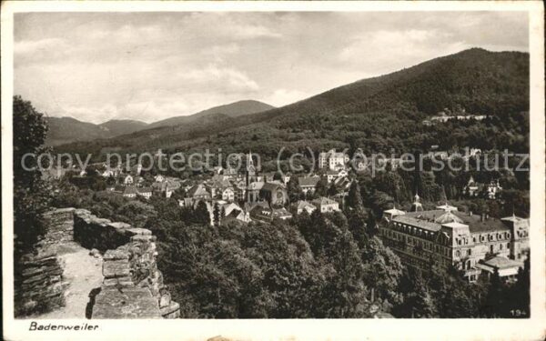 Badenweiler Teilansicht