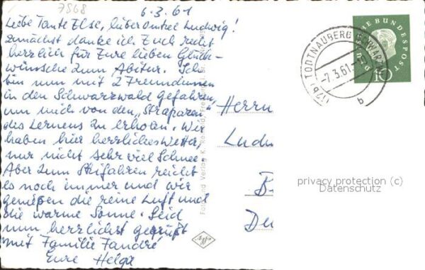 Todtnauberg im Winter Teilansichten – Bild 2