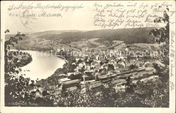 Waldshut Tiengen Rhein Panorama