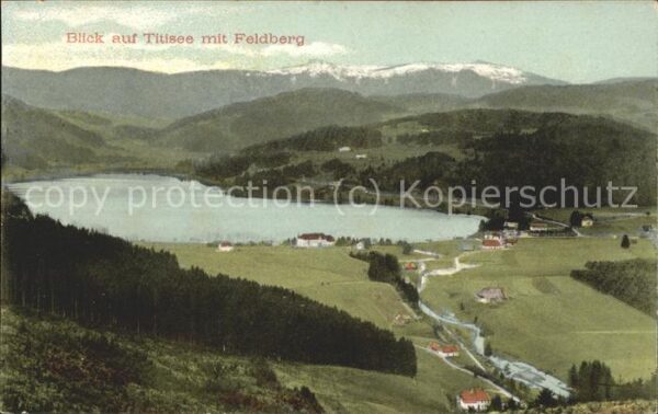 Titisee mit Feldberg