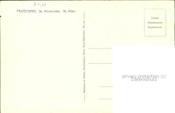 Heilbronn Neckar St. Kilian Kirche – Bild 2