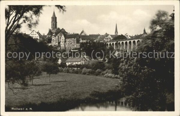 Rottweil Neckar Teilansicht