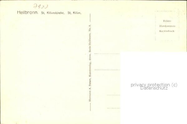 Heilbronn Neckar St Kilian Kilianskirche – Bild 2