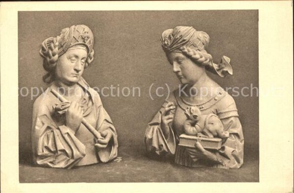 Heilbronn Neckar St Kilianskirche Sybillen Figuren vom H
