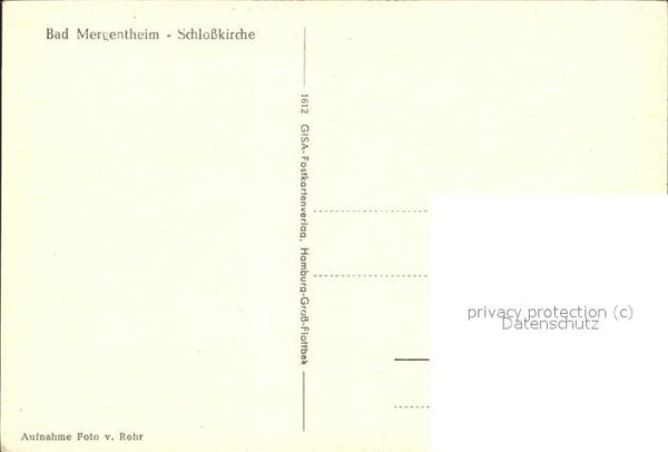 Bad Mergentheim Schlosskirche – Bild 2