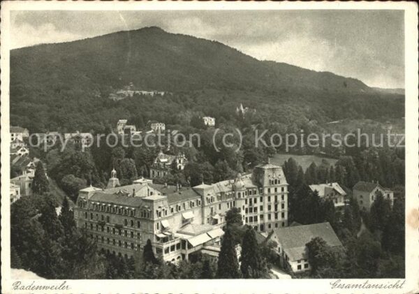 Badenweiler Panorama Kuranlagen