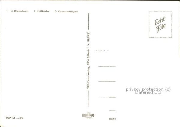 Landwuest Vogtländisches Bauernmuseum Blockstube – Bild 2